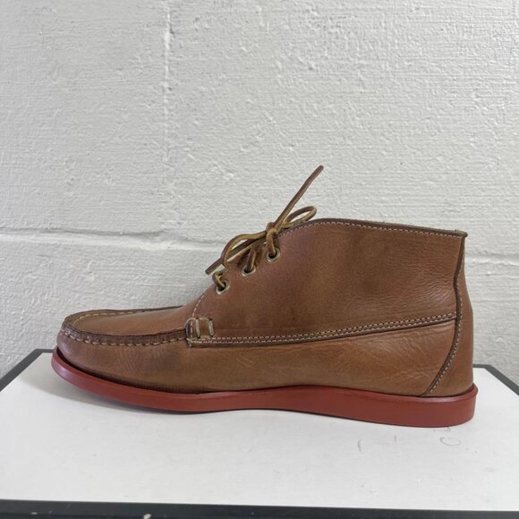 Sebago Campsides 29919 Chukka Ankle Boots Brown Leather Handsewn Men's Size 9 M - Picture 5 of 10